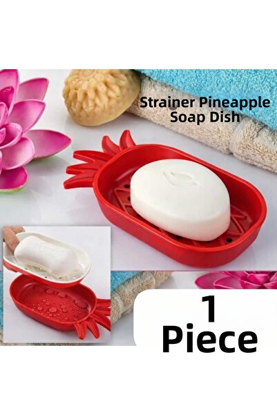 ÇEÇEN HOME (1 bucată) Dozator de săpun solid din plastic în formă de ananas, ...