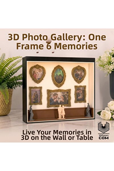 Butik Povestea noastră – Cadru de memorie 3D