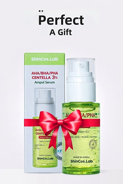 SHINCOS.LAB Aha/Bha/Pha Centella 3% Ampoule Serum 50ml