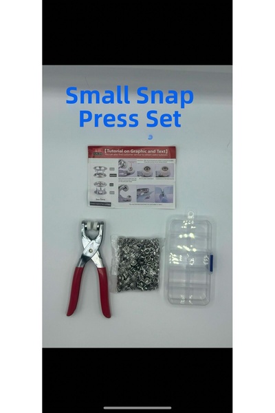 diğer0101 Practical Snap Fastener Press Set – Complete Hobby and Repair Kit