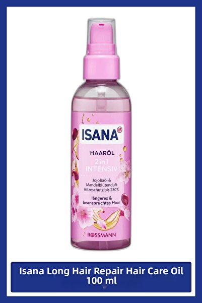ISANA زيت العناية بالشعر الطويل التالف 100 مل