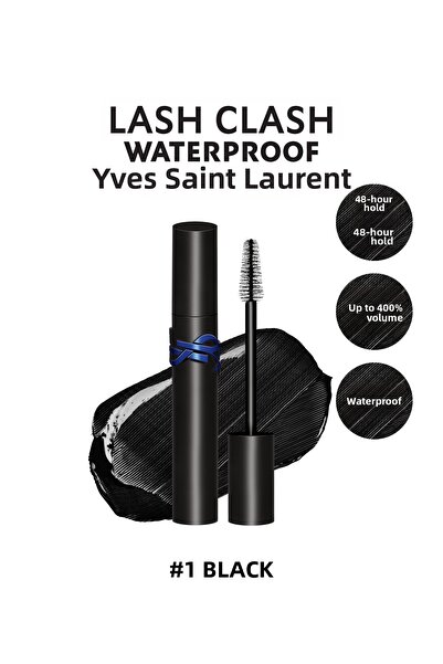 Yves Saint Laurent Water-Resistant Intense Black Mascara That Provides High V...
