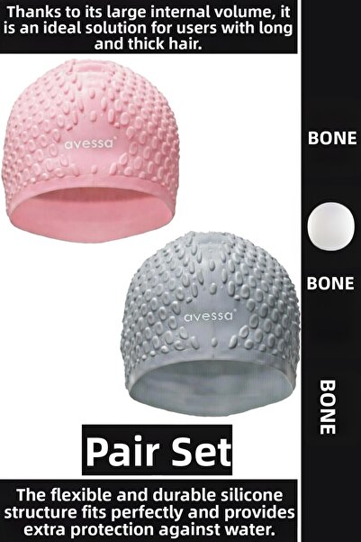 Wintoup # Cască de înot din silicon elastic moale pentru piscină și mare, imp...