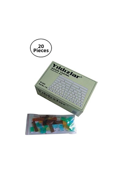 Generic Brand Set de 20 de piese Stars Fraction