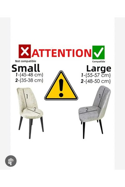 nurluk Leaf Pattern Rubberized Stretchy Very High Quality Large Size Oval Chair Cover (1 Piece)