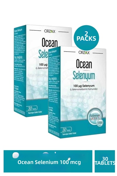 Ocean سيلينيوم 100 مل 30 قرص 2 قطعة