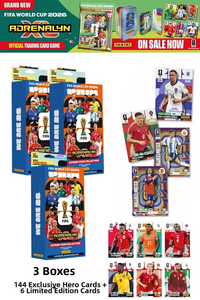 hediyecik Panini Fifa World Cup 2026 Adrenalyn XL Upgrade Set Trading Cards –...