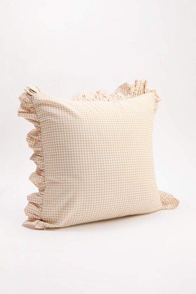 TRENDYOLMİLLA HOME Unică model cu carouri gingham cu model Volane fără umplut...