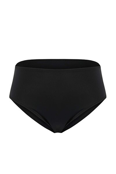 Trendyol Curve Crni donji deo bikinija visokog struka veće veličine TBBSS26CR...