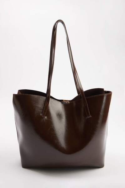 TRENDYOL SHOES Maro pentru femei Mărime mare geantă de umăr TAKSS26OC00074