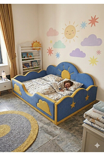 Puf Bebe Montessori Serisi_yumuşacık Puf_çocuk_bebek Yatağı _güneşli Yatak 12...