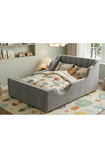 Puf Bebe Montessori serisi_ Çocuk yatağı_ Bebek yatağı _120x200 ölçüde (İç ya...