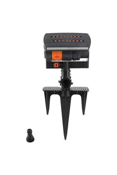 Choice رشاش عشب أسود للفناء، رشاش متذبذب أوتوماتيكي ذو 16 فتحة، معدل تدفق ميا...