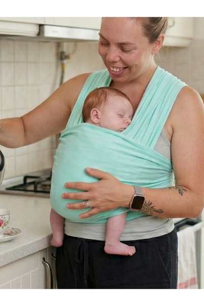 EGGBABY Esnek Wrap Sling Ergonomik Bebek Sling Yenidoğandan İtibaren Bebek Ta...