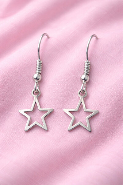 Crystal Atelier Y2K Star Design Steel Star Earrings - Y2K Aesthetic Fairycore...