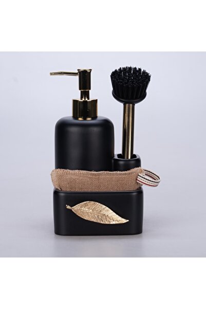 Selim Държач за течна гъба за четка за листа, черно злато