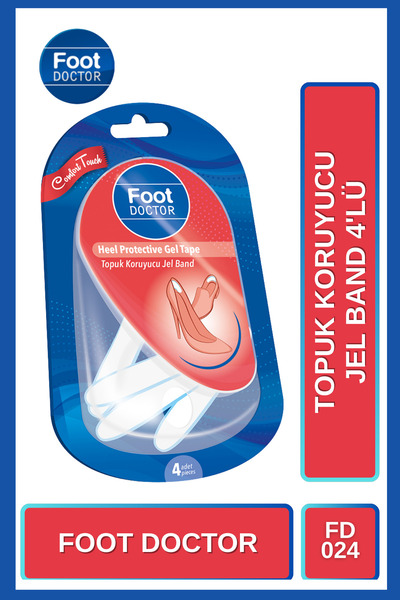 Foot Doctor Topuk Koruyucu Jel Bant 024 - 4'lü