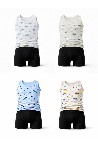 SÜSEN LİNGERİE ΣΕΤ 4ΤΕΜΑΧΙΩΝ ΜΑΥΡΩΝ ΕΣΩΡΟΥΧΩΝ ΓΙΑ ΑΓΟΡΙΑ, ΑΝΔΡΙΚΑ PA Βαμβάκι ...