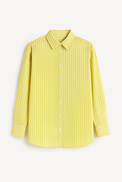 Touché Privé Thin Striped Oversize Shirt