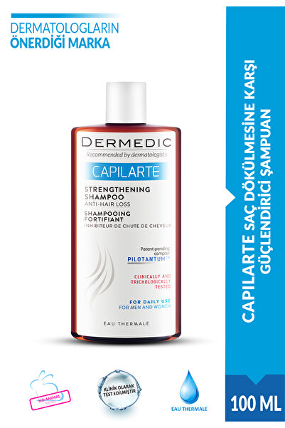 DERMEDIC CAPILARTE SAÇ DÖKÜLMESİNE KARŞI GÜÇLENDİRİCİ ŞAMPUAN 300 ML