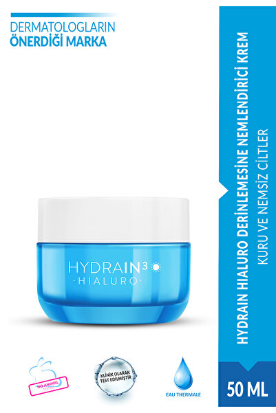 DERMEDIC HYDRAIN 3 HIALURO DERİNLEMESİNE NEMLENDİRİCİ KREM 50ML