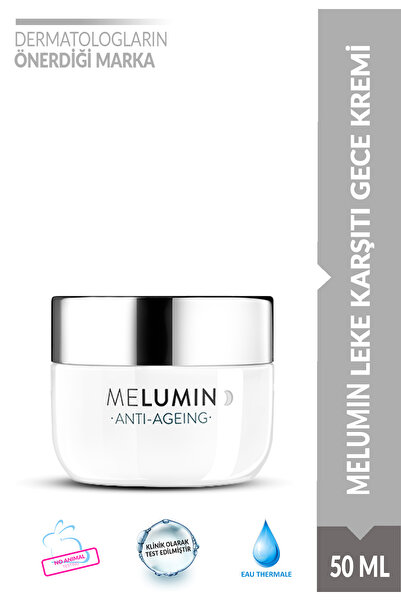 DERMEDIC MELUMIN LEKE KARŞITI GECE KREMİ 50 ML
