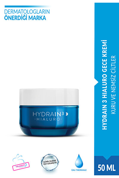 DERMEDIC Hydraın3 Hıaluro Gece Kremi 50ml