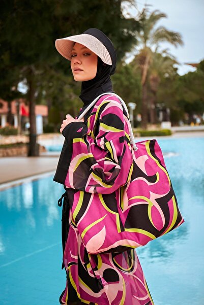 Marina C2426 Model Fuksija Sa deznom Plaža Torba ul