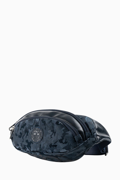 Fenerbahçe Double Zipper Camouflage Waist Bag
