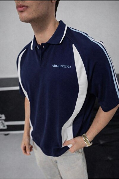 KUN SPORTSWEAR تي شيرت فينتاج ريترو نوستالجي (شعار بلون الأرجنتين) فاخر مقاس ...