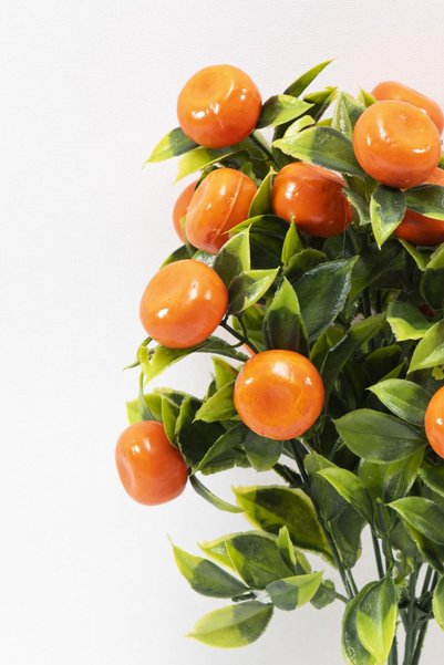 YAPAY ÇİÇEKÇİNİZ Buchet de mandarine artificiale