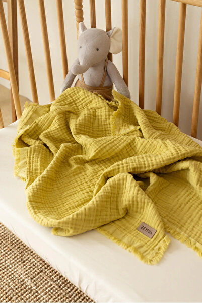 ZEYPBA 100% Cotton Muslin Baby Blanket – Soft, Hypoallergenic & Breathable Sw...