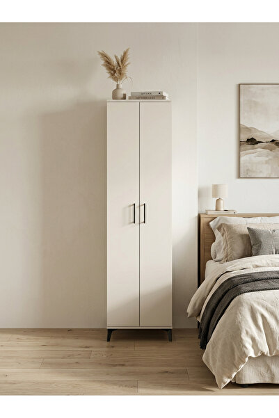 Dienni Arges Dolap 5 Raflı 2 Kapaklı 60x30x221 Aytaşı-Aytaşı