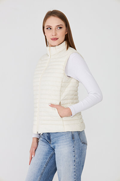 PIQUE ŽENE Prsluk Punjen Zatvaranje na patentni zatvarač Prsluk