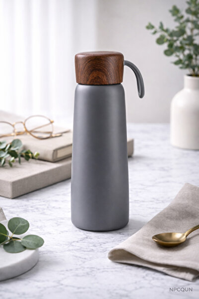 GreenArt Çift Vakumlu Paslanmaz Çelik 380 ML Termos