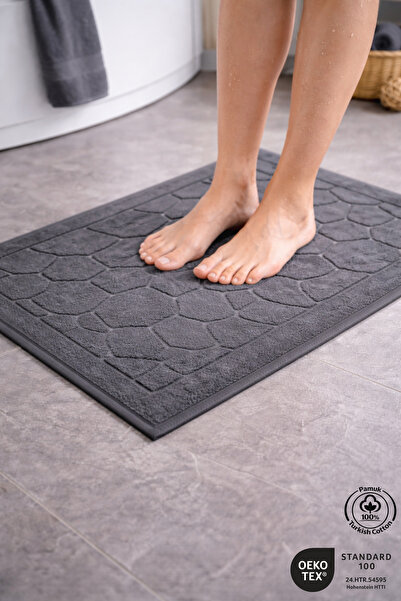 Ellaline Pešački peškir 100% pamuk sertifikovan, kamen Sa deznom Žakard Kupat...