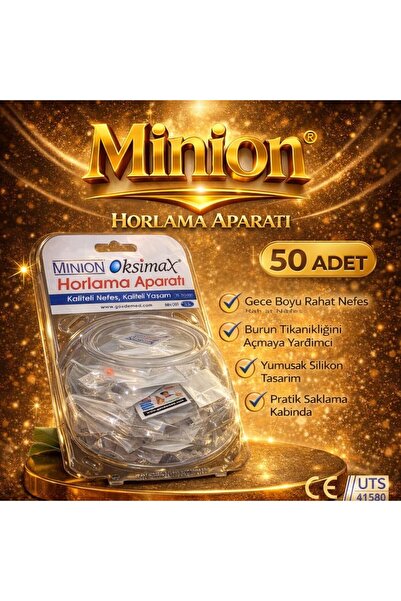 MINIKID Mınıon Oksimax Horlama Aparatı 50'li Fanus