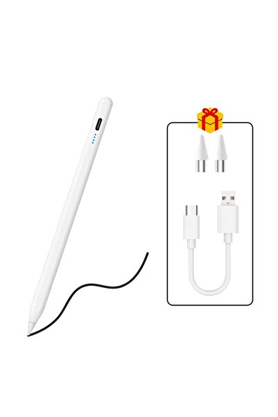 Alstrap Evrensel Şarjlı Stylus Kalem –iPad, Samsung ve Tüm Tabletlerle Uyumlu...