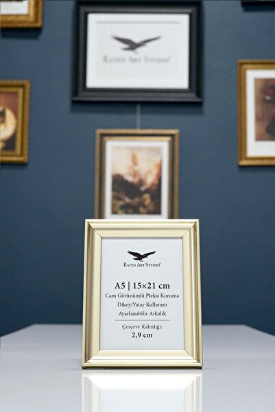 Raven Art Studio Πυραμίδα 15x21 εκ. Πλατινένια φωτογραφία, αφίσα εγγράφων, πλ...