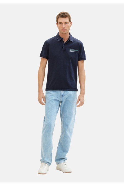 Tom Tailor Poloshirt Kurzarmshirt mit Polokragen