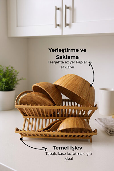 Bambum Korpa za posuđe Merienda 52 cm (VELIKA VELIČINA)