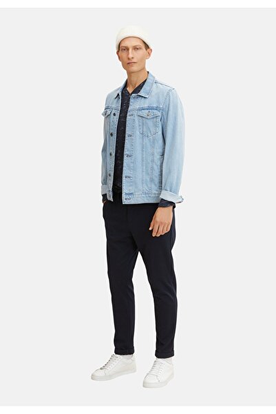 Tom Tailor Longsleeve Langarmshirt mit Henleyausschnitt