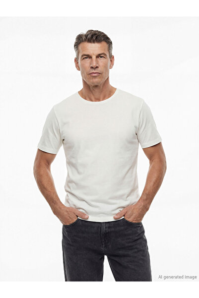 LC Waikiki Tricou pentru bărbați Özmarka New Season guler rotund bumbac moale