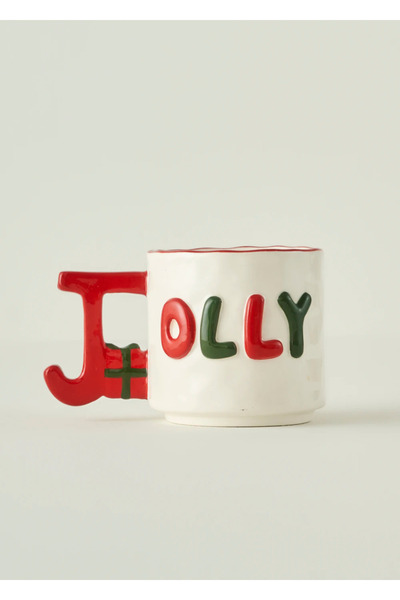 Bella Maison Jolly Christmas Stoneware Mug (360 Cc)