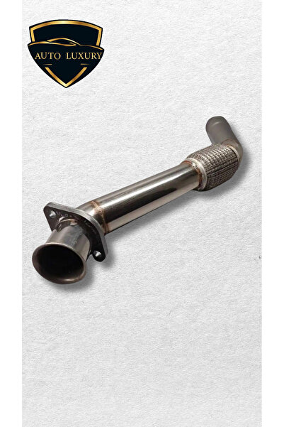 AUTO LUXURY BMW E60 E90 163 HP M47 Motor Uyumlu Krom Downpipe - Yüksek