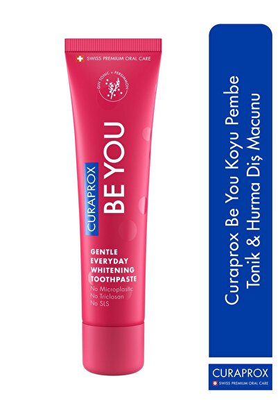 Curaprox Be You Koyu Pembe / Tonik&Hurma Diş Macunu 60ml