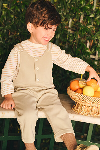 Panço Erkek Bebek Açık Yeşil Salopet