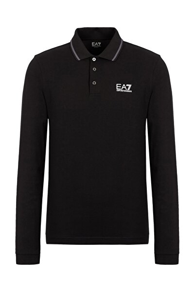EA7 Poloshirt Polo Poloshirt Langarm Shirt mit Polokragen