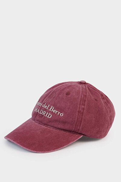 DeFacto Unisex Nakışlı Jean Beyzbol Basketbol Şapkası B9444AX25SM