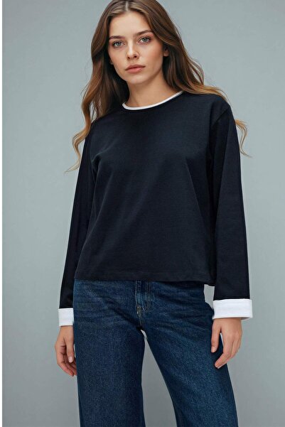 DeFacto 100% Cotton Loose Fit Tunic G8576Ax26Sp